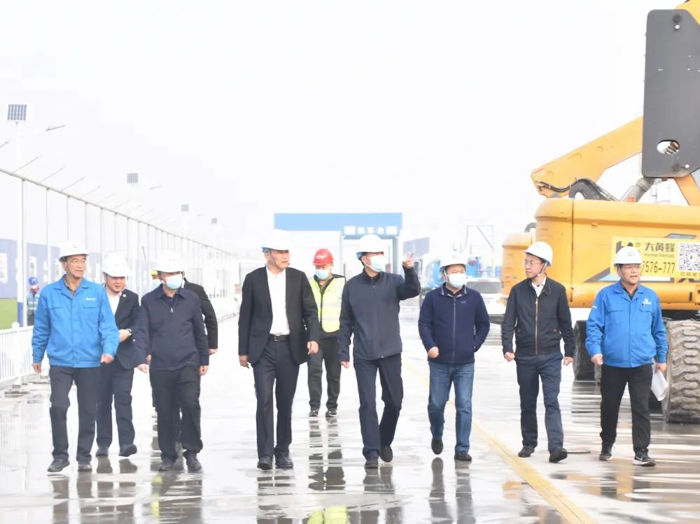 嚴鑒鉑董事長調(diào)研秦創(chuàng)原·秦川集團高檔工業(yè)母機創(chuàng)新基地項目建設情況